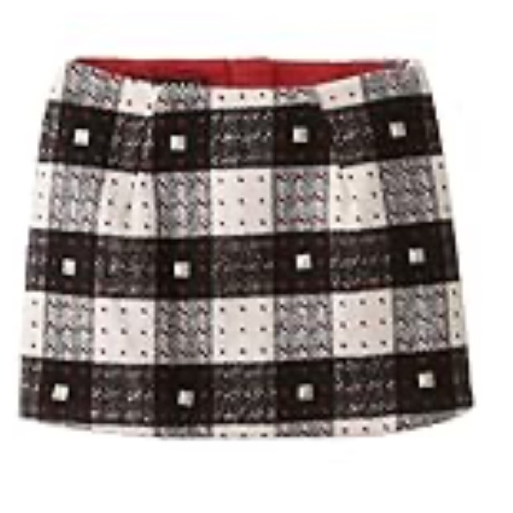 Biscotti Little Girls' School Of Rock Plaid Skirt, Black, Size 4